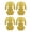 Yellow, variant on Mdesiwst 4Pcs Cutlery Holder Bags Adorable Creative Shape Non-Fading Fine Texture Wear Resistant Decorative Cloth Easter Cutlery Holders Fork Spoon Cover Bags Home Supplies