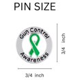 thumbnail image 5 of The Awareness Company Round Gun Control Awareness Pins, 25 Pack, 5 of 5