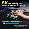 thumbnail image 4 of Teclado para videojuegos YUNZII RT80 Rapid Trigger Hall Effect Black, 4 of 9
