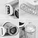 thumbnail image 4 of Lupa De Lente De Microscopio De Teléfono Con Zoom Óptico De 3 Led 60X Con Clip Para Leer Moneda De Sello De Joyería Speravity EL010791-00, 4 of 5