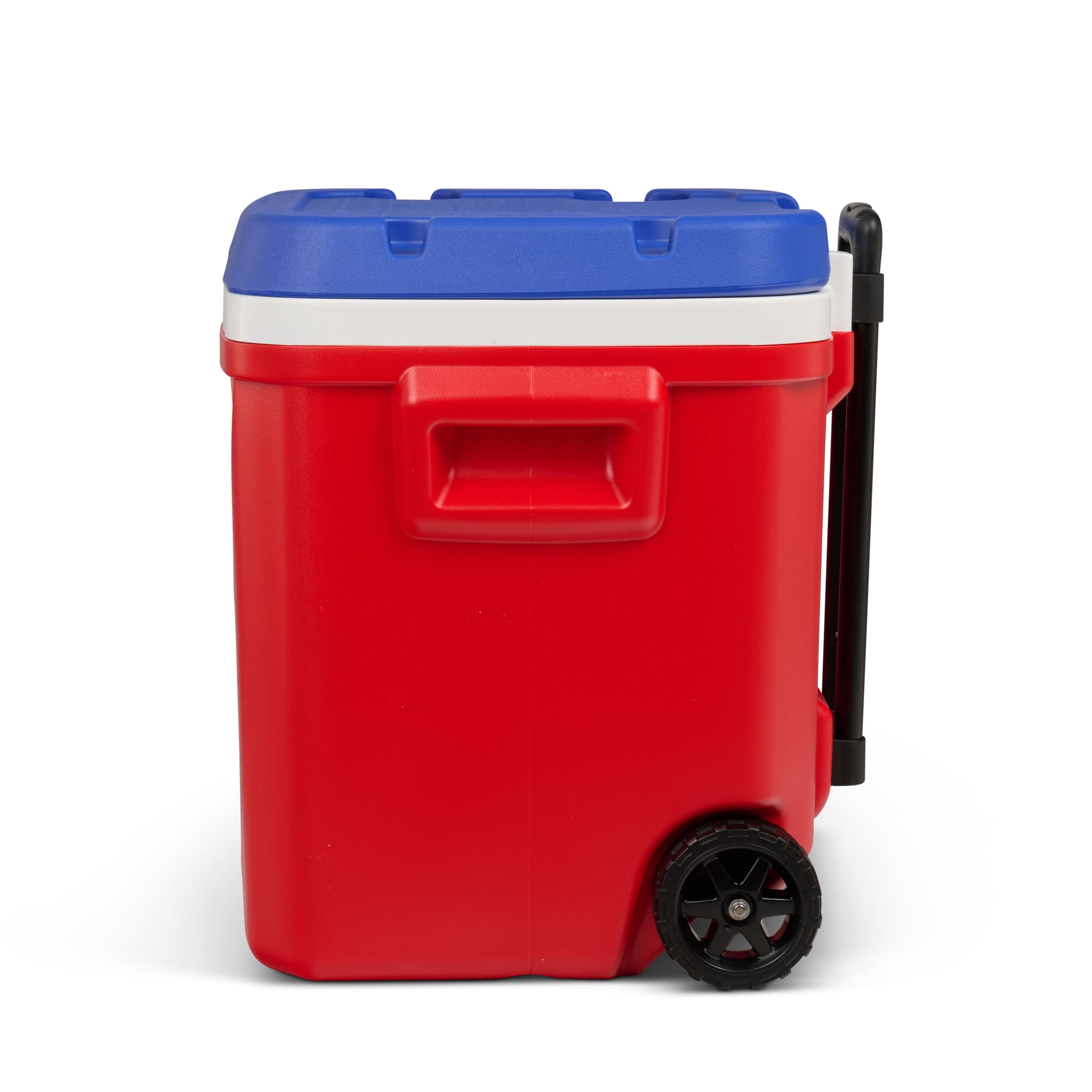 Igloo 60 QT Laguna Ice Chest Cooler with Wheels, Red White & Blue