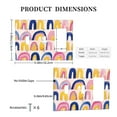 thumbnail image 3 of Vibrant Colorful Painting Switch Cover Decorative Wall Plate 3-Gang 2-Toggle 1-Decor Standard Size, 3 of 5