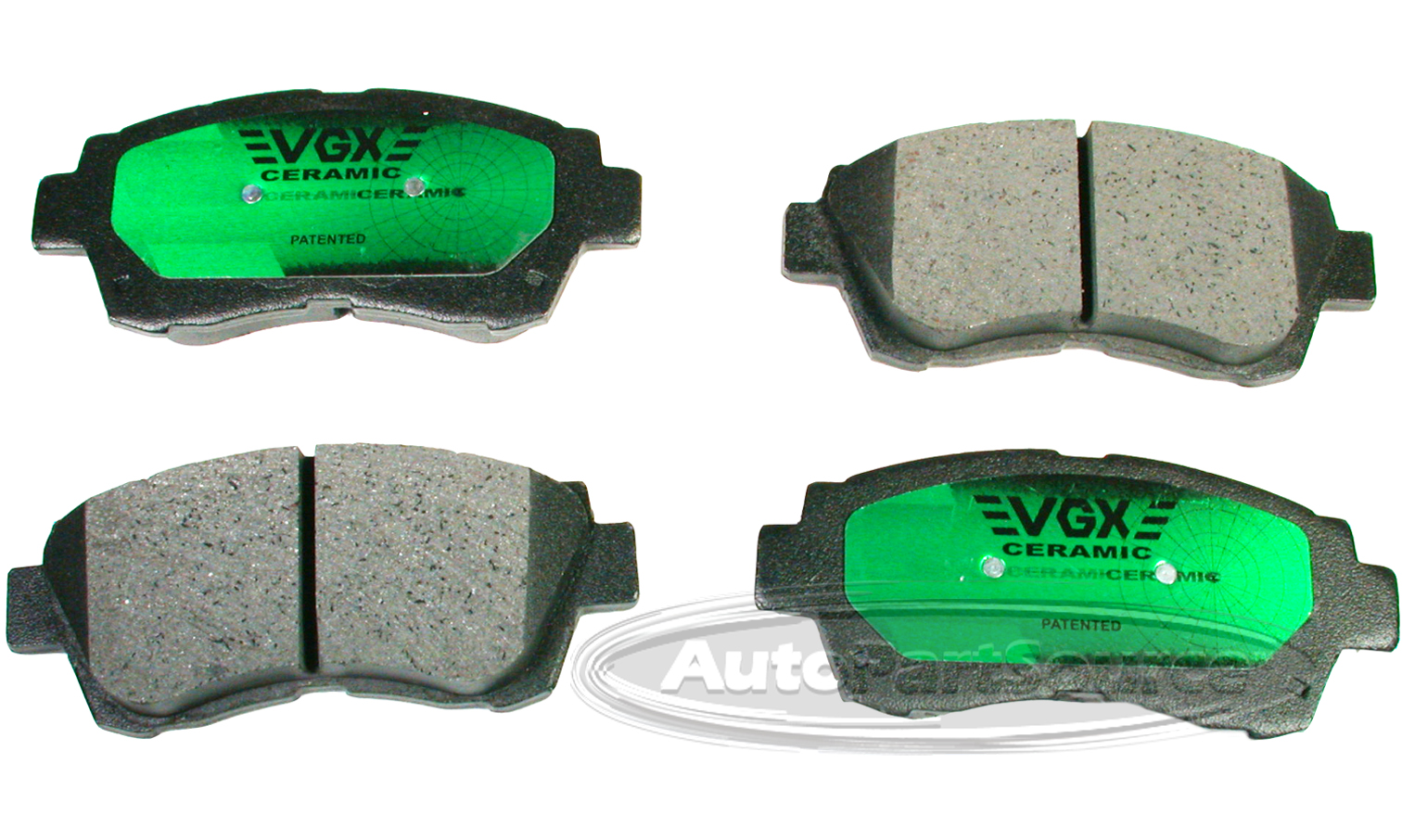 FRONT Ceramic Disc Brake Pad For Toyota Camry Sienna Avalon ES300 LS400 KFE476