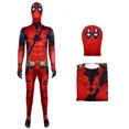 thumbnail image 1 of Disfraz de Deadpool 3 para adultos y niños, disfraz de superhéroe de la película Los Vengadores, Wolverine, mono Zentai estampado, traje de Halloween para hombre y niño, 1 of 5