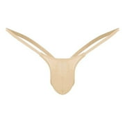 Men's Thongs Underwear 10 Packs Brief Micro Mesh Low Rise Sexy T-Back Bulge Pouch Sexy G-Strings Underpants