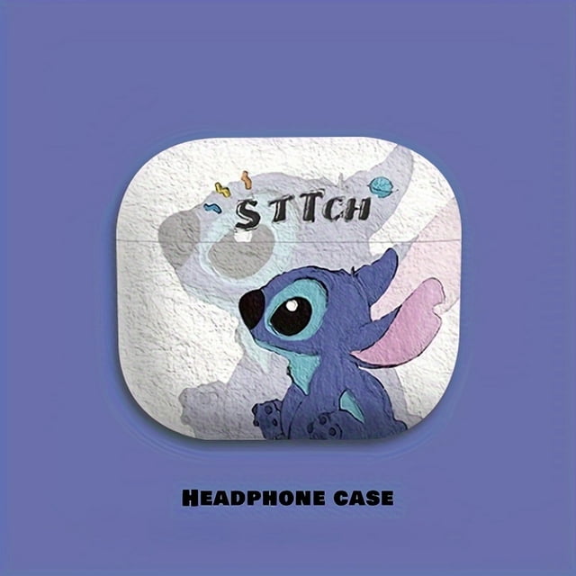 Disney Stitch Cute Cartoon Protective Case For Apple For Airpods 3 & Pro 2 - Matte Finish Earphone Cover
