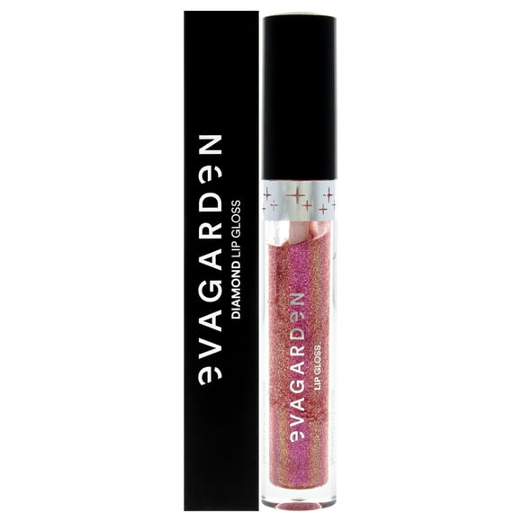 Brillo de labios Diamond Lip Gloss - 853 Cheeky de Evagarden para mujeres - Brillo de labios de 0,09 oz
