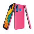 thumbnail image 3 of TopSave Triangle Designed PC+TPU Dual Layer Armor Case For Galaxy A20s,Pink, 3 of 3