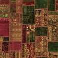 thumbnail image 1 of Ahgly Company Indoor Square Oriental Brown Modern Area Rugs, 7' Square, 1 of 4