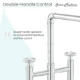 thumbnail image 3 of Avallon Pro Widespread Kitchen Faucet with Side Sprayer in Chrome, 3 of 11