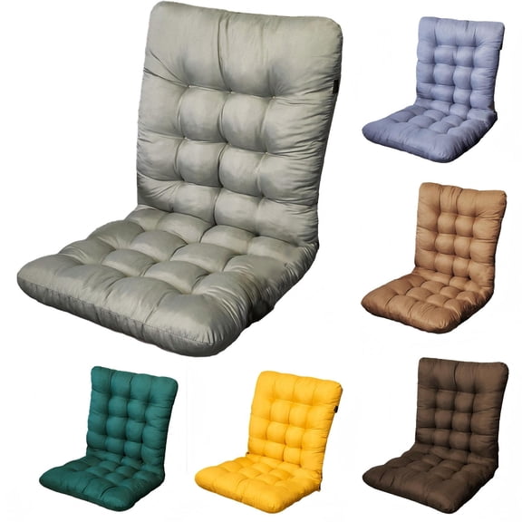 Taotanxi 1 Set Rocking Chair Cushion High Back Chair Cushions for Garden Outdoor Indoor Sofa Tatami Car Seat Beach Tatami Mat Window Mat Seat Cushions,Brown