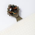 thumbnail image 5 of Notes Vintage Copper-Colored Lace Bookmarks: Stainless Steel Book Marks for Readers and Book Lovers - Set of 2, 5 of 5