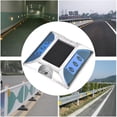 thumbnail image 2 of Inteprter 6 luces LED de marcador de tierra de energía solar impermeable al aire libre camino de entrada lámpara de perno prisionero Electrónica, 2 of 6