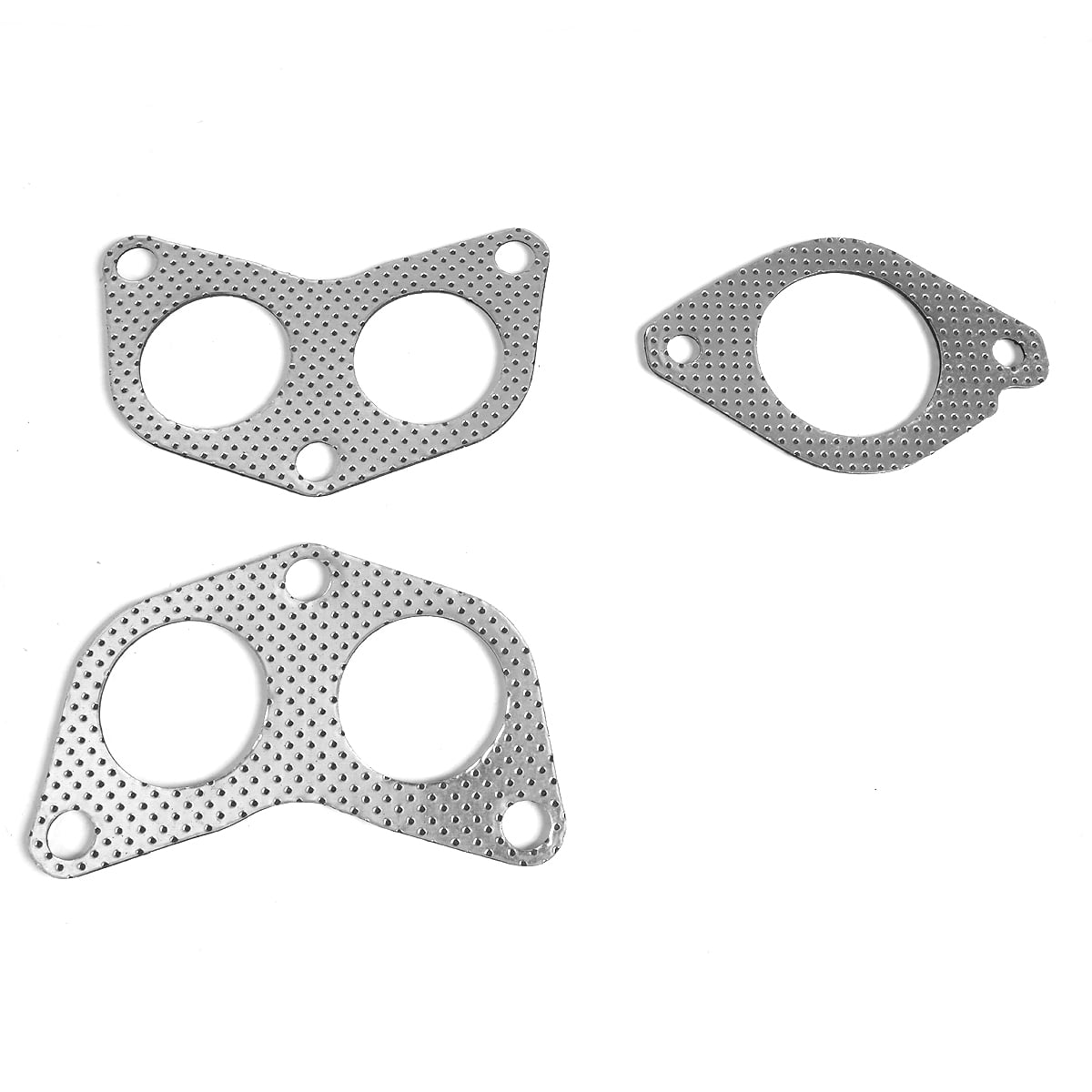 Aluminum Exhaust Manifold Header Gasket Set for 13-19 Scion FRS Toyota 86 Subaru BRZ 2.0L
