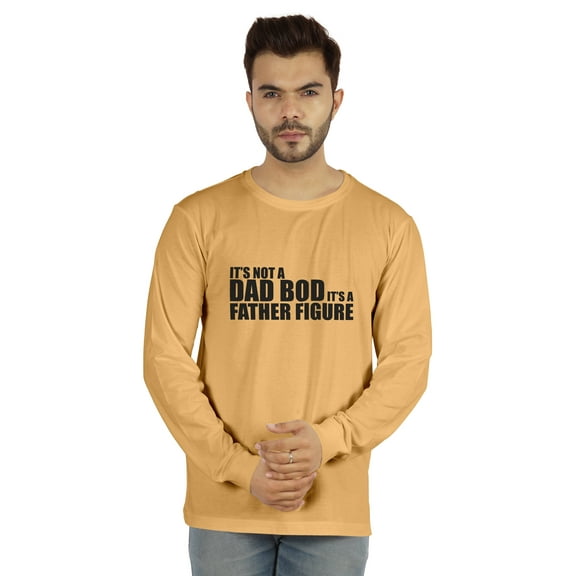 Inkmeso Mens Tshirt Its Not A Dad Bod Its A Father Figure Funny Quotes Daddy Tee Shirt