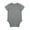 Dark Gray, variant on Unisex Baby Solid Color Bodysuit Romper Onesie For 0 24 Months Boys Girls Black 0-3 Months