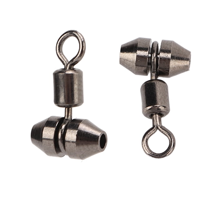 Fishing Swivels, Cross Line Fishing Connector T Turn Brass 10pcs For Freshwater And Saltwater S,M,L