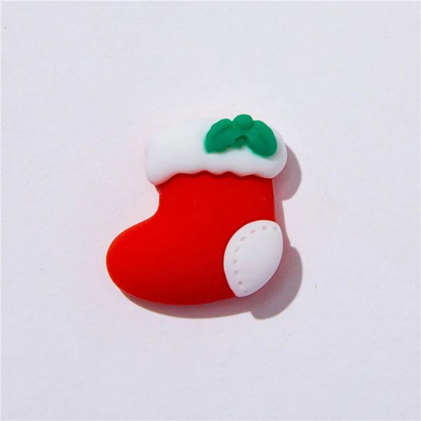 Mini álbum de recortes de colección de Navidad, resina artesanal, accesorios de decoración para celebración de Año Nuevo, fiesta ordinaria, 10 Uds.