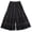 Black, variant on Women Culotte Half Slips Cotton Bloomer Pettipants Under Dresses Lace Trim Pants Elastic Waist Liner Slip Shorts