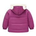 thumbnail image 4 of Baby Boys Girls Winter Coat,Little Boys Girls Puffer Coat Baby Hoodie with Bear Ear Zipper Up Down Coats for Kids Baby Fall Outfits for Girls Baby Winter, 4 of 4