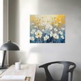 thumbnail image 4 of JRXY  Flower Canvas Wall Art White Flower Large Print Abstract Wall Decor Poster Abstract Art Paintings Colorful Graffiti Modern Artwork wall Decor for Living Room Bedroom Kitchen pattern2, 4 of 6