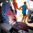 thumbnail image 3 of Garronmavis 1 PC Front Car Seat Towel Cover, Waterproof, Stain Resistant, Breathable Non-Slip, Universal Fit for Cars SUV Trucks Sedan Van, Seat Protection for Gym, Workout, Beach, Hiking, Running, 3 of 8
