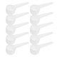 thumbnail image 4 of WORGEOUS 50 Uds cucharas medidoras cucharas pequeñas de azúcar cucharas de leche en polvo cucharas de proteína de café 10g, 4 of 7