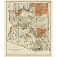 thumbnail image 3 of General Land Office 12x14 Black Modern Framed Museum Art Print Titled - Arizona Territory - General Land Office 1887, 3 of 5