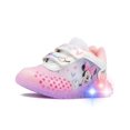 thumbnail image 3 of Tenis Con Imaginacion Para Niña Con Luces Brillantes En Rosa rosa 17, 3 of 6