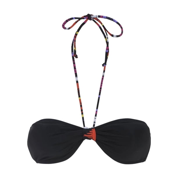 Aeropostale Mujeres Tops & Bottoms Mix N Match Bikini, Negro, X-Small