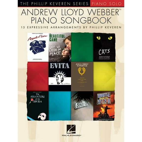 Andrew Lloyd Webber Piano Songbook: The Phillip Keveren Series National Federation of Music Clubs 2024-2028 Selection, (Paperback)