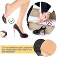 thumbnail image 4 of Toe Topper Socks for Women, 10 Pairs Half Socks with Padding Cushion, Shoe Toe Protector with Grip, Reusable Toe Covers for Women Girls, Non-Slip No Show Toe Socks for High Heels, 4 of 6