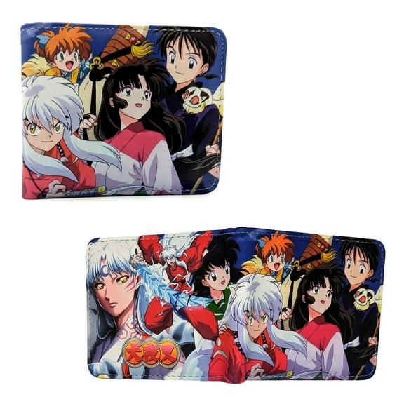 Inuyasha Main Characters - Inuyasha 4x5" Bi-Fold Wallet