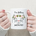 thumbnail image 3 of I''m Getting Meowied Mug, Engagement Gift for Bride Coffee Cup, Gift for Fiancee and Fiance Party, Bridesmaid Present, 11 OZ White, 3 of 6