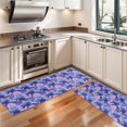 thumbnail image 3 of Kitchen Rugs Sets Of 2,Purple Cartoon Pegasus Moon Pattern Anti Fatigue Kitchen Mat Rugs Non Slip Washable,Decorative Kitchen Floor Mats for Kitchen,Sink,Laundry,17"X47", 3 of 5