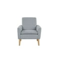thumbnail image 6 of Mainstays Round Arm Accent Chair, Gray Linen, 6 of 6