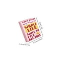 thumbnail image 3 of LNGOOR 1pc A7 Mini Vintage Portable Pocket Notebook, 3 of 7