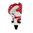thumbnail image 1 of Visland Christmas Plug High Simulation Artistic Decorative Micro Landscape Funny Gnome Ground Stake for Lawn, 1 of 8