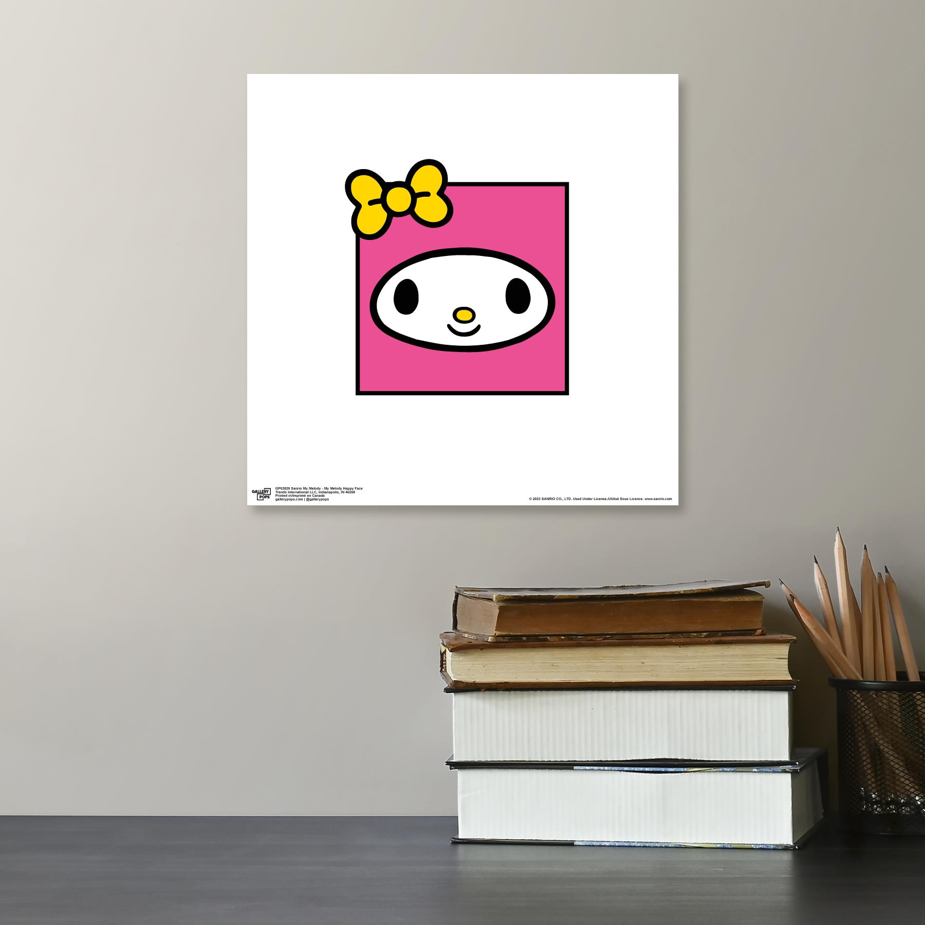 Gallery Pops Sanrio My Melody - My Melody Happy Face Wall Art