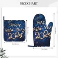 thumbnail image 4 of Kll Beautiful New Year 2024 Oven Gloves And Pot Holders Grill Gloves - Oven Gloves And Pot Holders, Non-Slip Cooking Gloves With Recycled Pads, 4 of 9