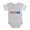 Heather Gray, variant on CafePress - FREADOM - Cute Infant Baby Football Bodysuit