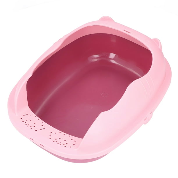 Semi Enclosed Litter Box, Practical Prevent Enough Space Leakproof Cat