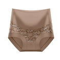 thumbnail image 2 of Wancir Women High Waisted Lace Underwear Tummy Control Panties Sexy Stretch Full Coverage Briefs, 2 of 3