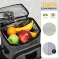 thumbnail image 3 of Backpack Cooler for Men, 25L Cooler Backpack Insulated LeakProof, Heavy Duty Lunch Bag, 3 of 8