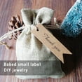 thumbnail image 3 of 100pcs Thank You Handmade Pattern Tags Blank Paper card gift card Label Card Baking Decorative Tools Gift Decor, 3 of 9