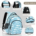 thumbnail image 4 of ALAZA Fishes School Backpack Elementary Bag Bookbag Travel Rucksack, 4 of 6
