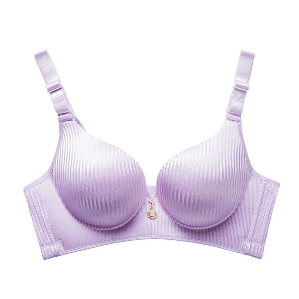 Wheel-Free 3/4 Cup Bra with Wide Good Breast Support For Festival Gift ...