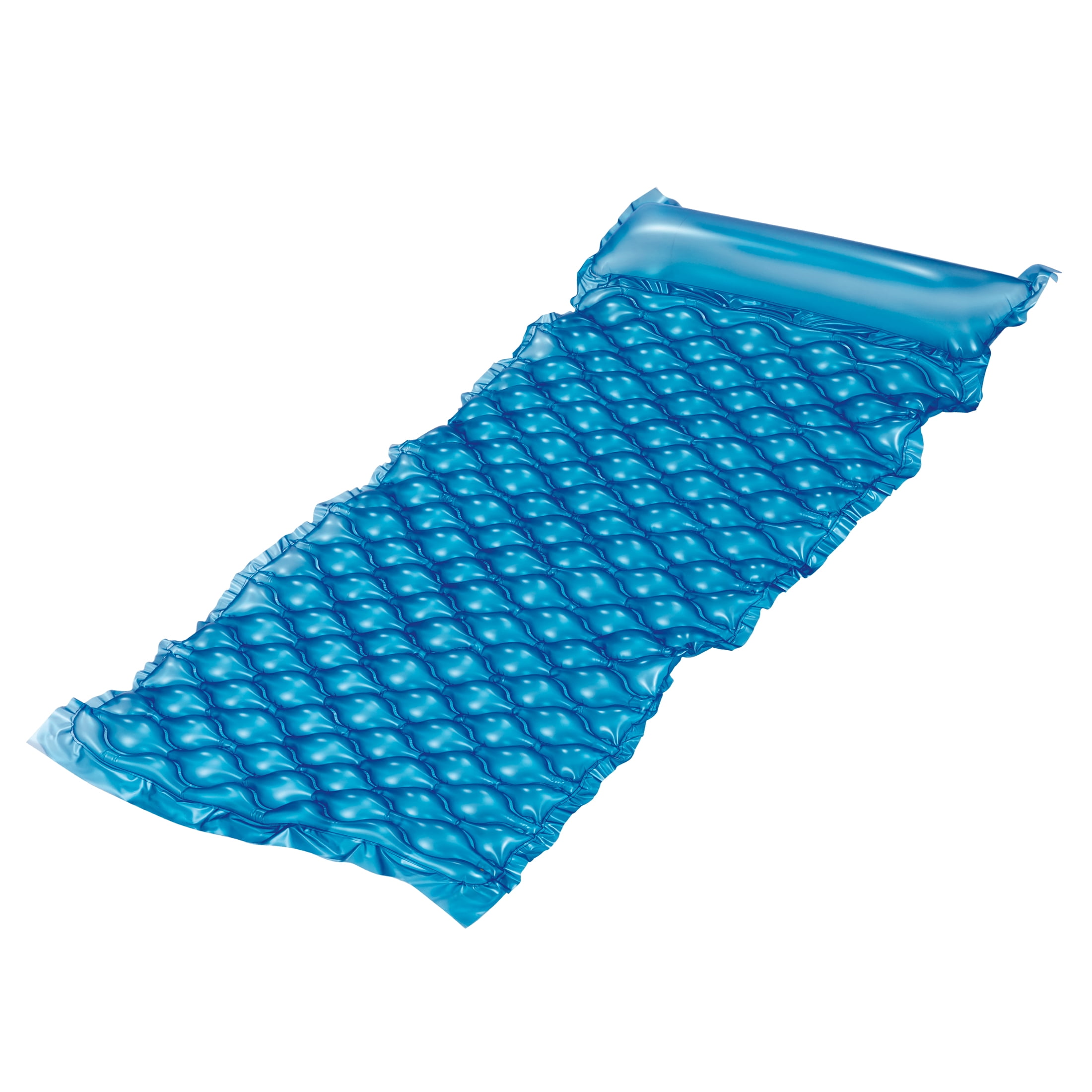 Bluescape Blue Neon Comfort Inflatable Water Mat, Pool Float,  Adult, Unisex