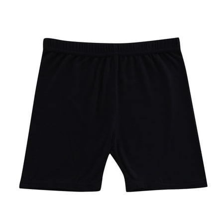 

IEUIBX Baggy Pants Solid Elastic Waist Shorts 4Y Toddler Girls Multicolor Casual Black 7-8 Years