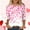 a08_Pink, variant on Vetsdori Womens 3/4 Sleeve T-Shirts Plus Size Valentine Blouses Summer Gifts for Girlfriend Casual,Crew Neck Cute Tops for Junior Graphic